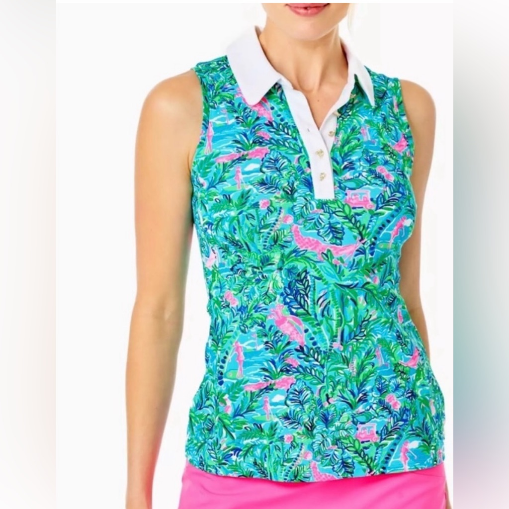 Lilly PulitzerBrand New Imara Polo Upf 50
